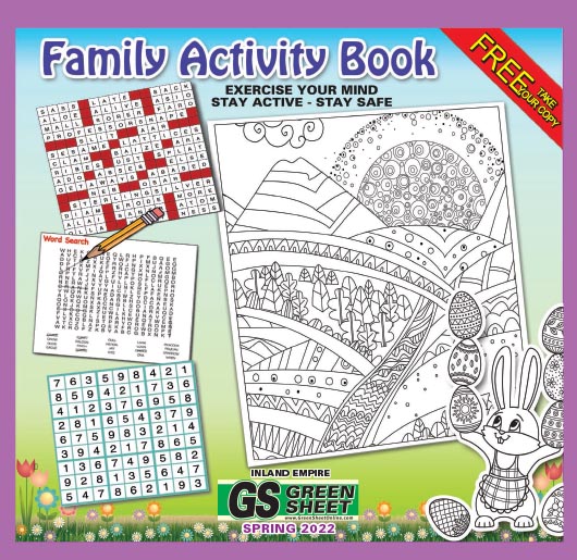 2021 Green Sheet Activity Book